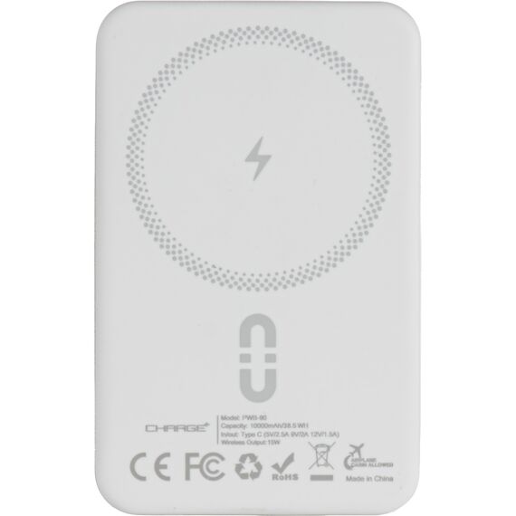 Promosyon ET-PWB-90 Powerbank Beyaz 10.000 mAh, Renk: Beyaz, Ölçü: 10.000 mAh 