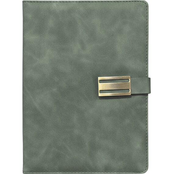 Promosyon ET-ENDULUS Tarihsiz Defter Füme 15,5 x 21,5 cm, Renk: Füme, Ölçü: 15,5 x 21,5 cm 