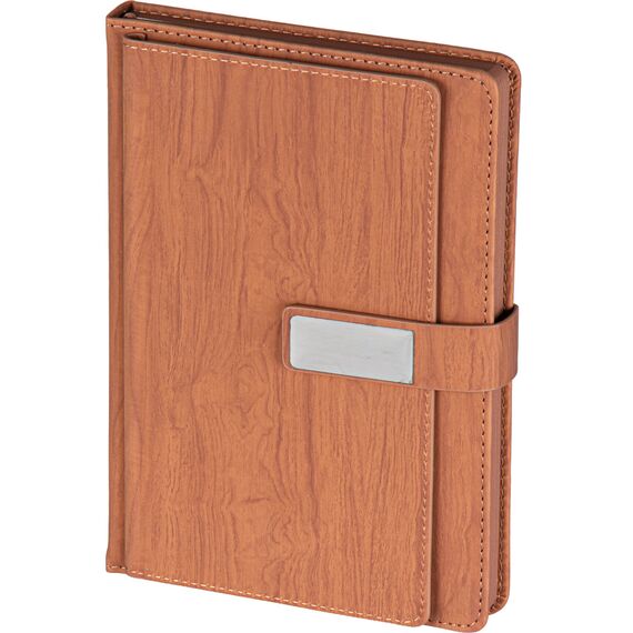 Promosyon ET-ETILER Tarihsiz Defter Taba 14,5 x 21 cm, Renk: Taba, Ölçü: 14,5 x 21 cm 