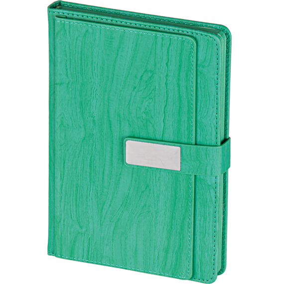Promosyon ET-ETILER Tarihsiz Defter Yeşil 14,5 x 21 cm, Renk: Yeşil, Ölçü: 14,5 x 21 cm 