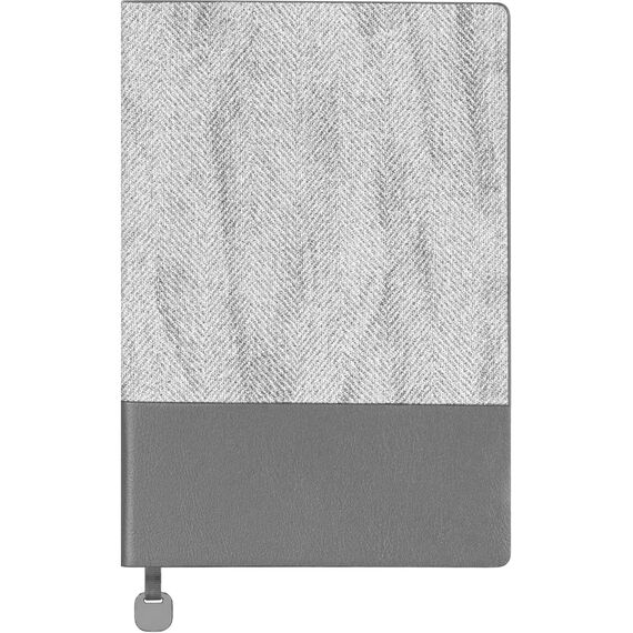 Promosyon ET-CIRAGAN Tarihsiz Defter Gri 15,5 x 21,5 cm, Renk: Gri, Ölçü: 15,5 x 21,5 cm 