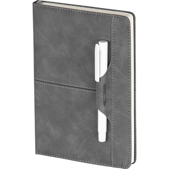 Promosyon ET-SULTANAHMET Tarihsiz Defter Füme 14,5 x 21 cm, Renk: Füme, Ölçü: 14,5 x 21 cm 