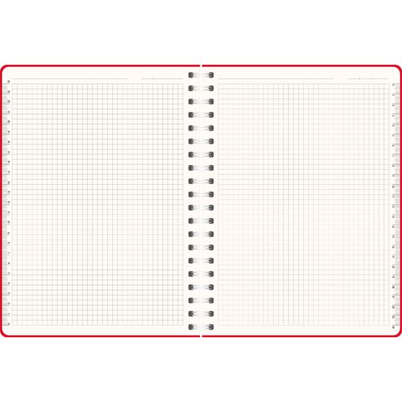 Promosyon ET-BAGCILAR-20X28 Spiralli Tarihsiz Defter Gri 20 x 28 cm, Renk: Gri, Ölçü: 20 x 28 cm , görsel 2
