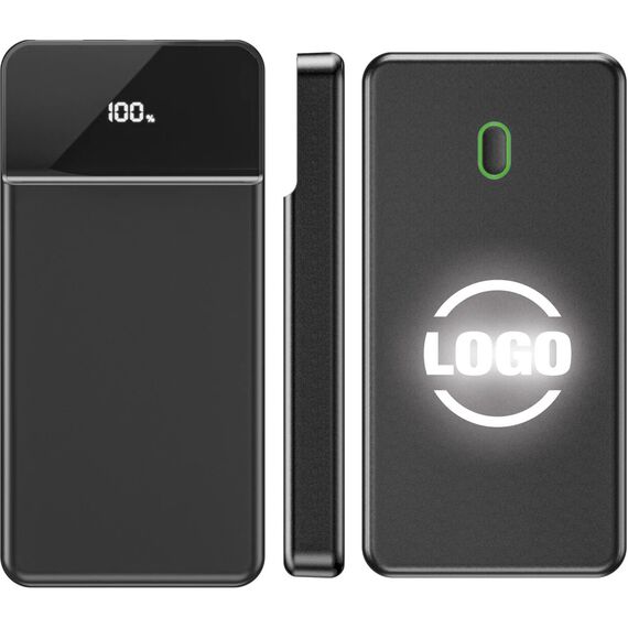 Promosyon ET-PWB-50 Powerbank Siyah 8.000 mAh , görsel 2