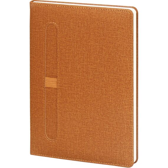 Promosyon ET-VEFA Tarihsiz Defter Taba 15 x 21 cm, Renk: Taba, Ölçü: 15 x 21 cm 