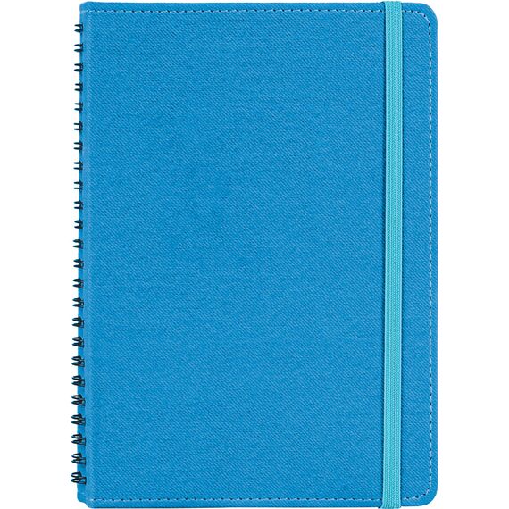 Promosyon ET-SIRKECI Gizli Spiralli Defter Mavi 15 x 21,5 cm, Renk: Mavi, Ölçü: 15 x 21,5 cm 