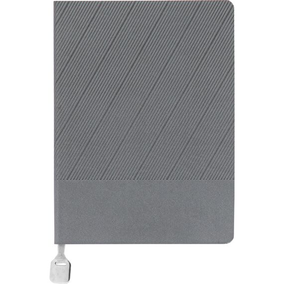 Promosyon ET-ISTINYE Tarihsiz Defter Gri 15,5 x 21,5 cm, Renk: Gri, Ölçü: 15,5 x 21,5 cm 