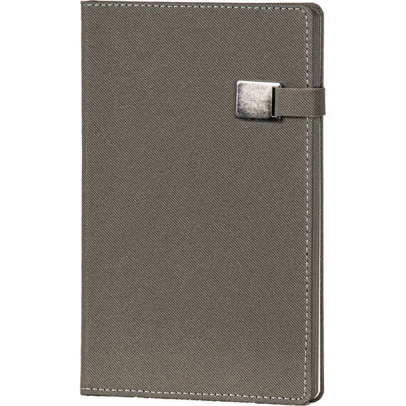 Promosyon ET-EDREMIT Tarihsiz Defter Füme 13 x 21 cm, Renk: Füme, Ölçü: 13 x 21 cm 