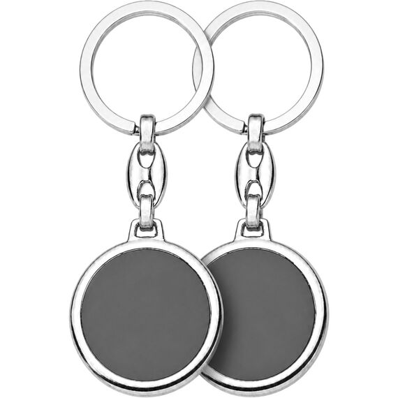 Promosyon ET-AN-5225 Çift Yön Anahtarlık Lacivert 3,5 x 9 cm, Renk: Lacivert, Ölçü: 3,5 x 9 cm , görsel 2
