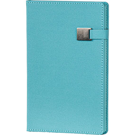 Promosyon ET-EDREMIT Tarihsiz Defter Turkuaz 13 x 21 cm, Renk: Turkuaz, Ölçü: 13 x 21 cm 