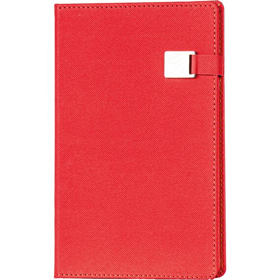 Promosyon ET-EDREMIT Tarihsiz Defter Kırmızı 13 x 21 cm, Renk: Kırmızı, Ölçü: 13 x 21 cm 