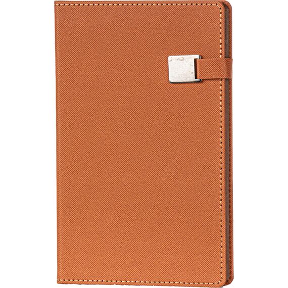Promosyon ET-EDREMIT Tarihsiz Defter Taba 13 x 21 cm, Renk: Taba, Ölçü: 13 x 21 cm 