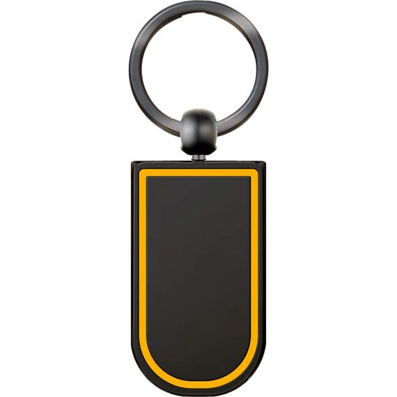 Promosyon ET-AN-5915 Tek Yön Anahtarlık Sarı 2,8 x 8 cm, Renk: Sarı, Ölçü: 2,8 x 8 cm 