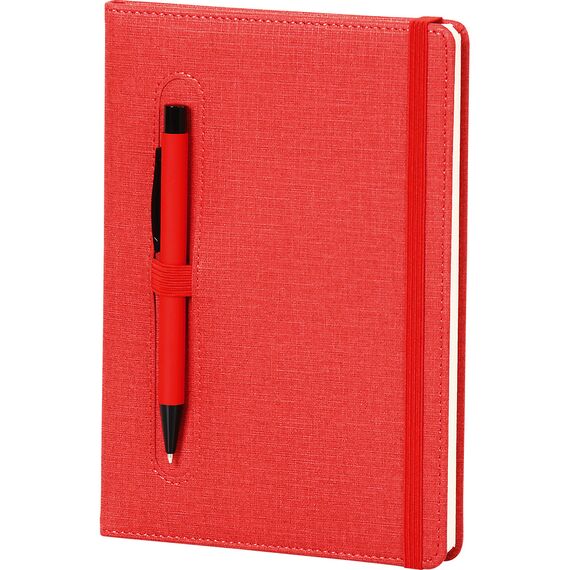 Promosyon ET-VEFA Tarihsiz Defter Kırmızı 15 x 21 cm, Renk: Kırmızı, Ölçü: 15 x 21 cm 