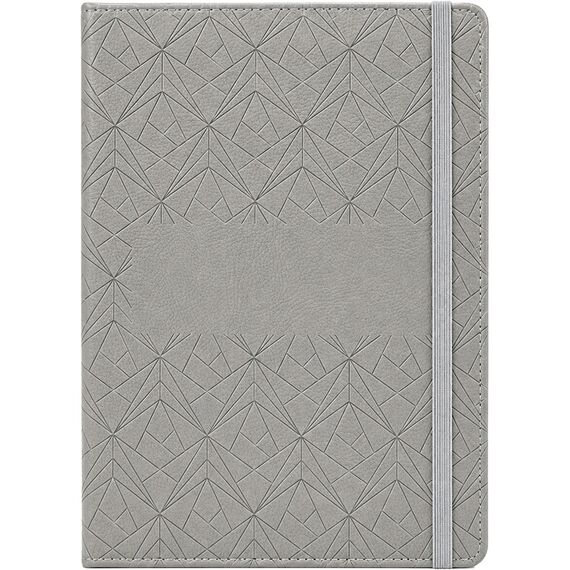 Promosyon ET-GUNGOREN Tarihsiz Defter Gri 19,5 x 25 cm, Renk: Gri, Ölçü: 19,5 x 25 cm 