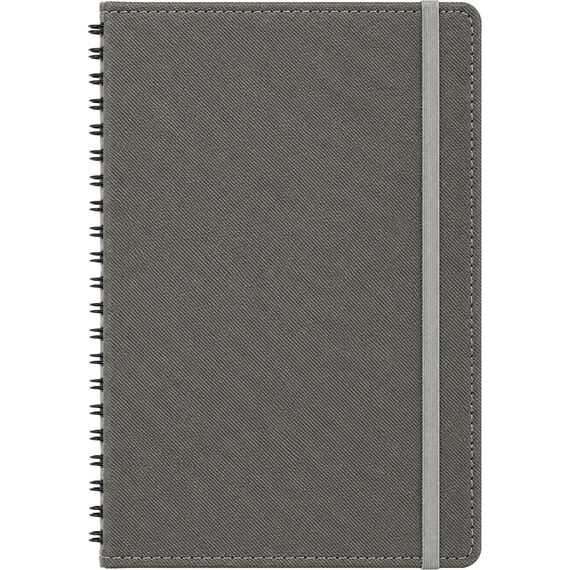 Promosyon ET-SIRKECI Gizli Spiralli Defter Füme 15 x 21,5 cm, Renk: Füme, Ölçü: 15 x 21,5 cm 