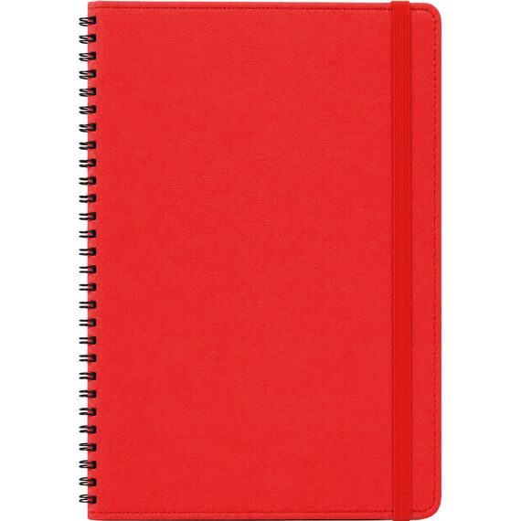 Promosyon ET-SIRKECI Gizli Spiralli Defter Kırmızı 15 x 21,5 cm, Renk: Kırmızı, Ölçü: 15 x 21,5 cm 