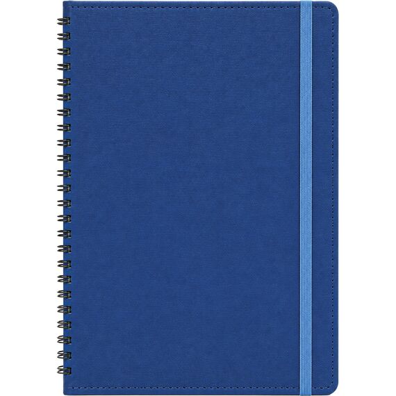 Promosyon ET-SIRKECI Gizli Spiralli Defter Lacivert 15 x 21,5 cm, Renk: Lacivert, Ölçü: 15 x 21,5 cm 