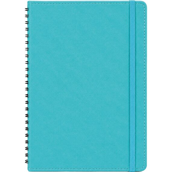 Promosyon ET-SIRKECI Gizli Spiralli Defter Turkuaz 15 x 21,5 cm, Renk: Turkuaz, Ölçü: 15 x 21,5 cm 