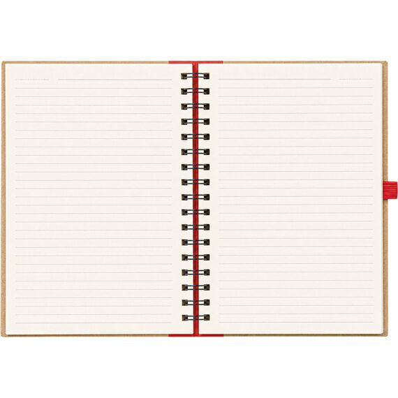 Promosyon ET-GD-020 Spiralli Not Defteri Lacivert 16 x 21,5 cm, Renk: Lacivert, Ölçü: 16 x 21,5 cm , görsel 2