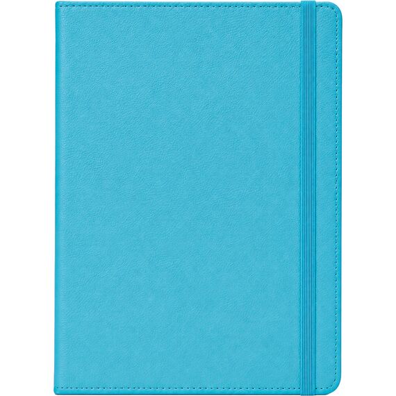 Promosyon ET-GUNGOREN Tarihsiz Defter Turkuaz Mavi 19,5 x 25 cm, Renk: Turkuaz Mavi, Ölçü: 19,5 x 25 cm 