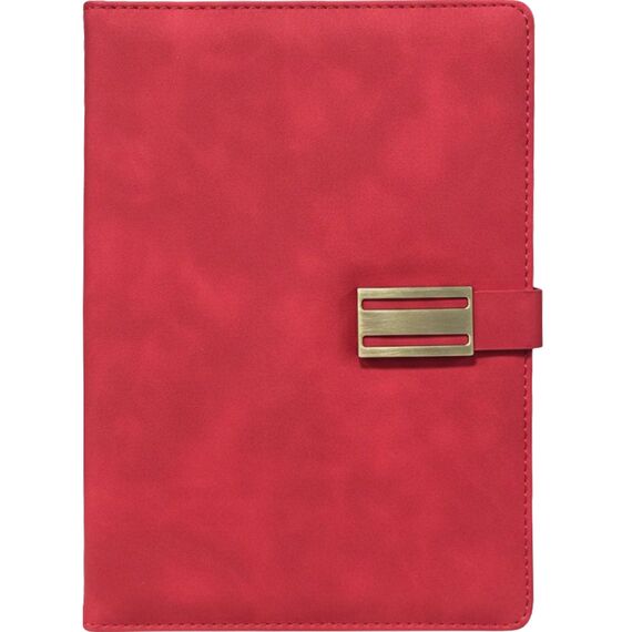 Promosyon ET-ENDULUS Tarihsiz Defter Kırmızı 15,5 x 21,5 cm, Renk: Kırmızı, Ölçü: 15,5 x 21,5 cm 