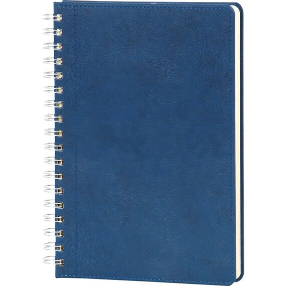 Promosyon ET-BAGCILAR-17X24 Spiralli Tarihsiz Defter Lacivert 17 x 24 cm, Renk: Lacivert, Ölçü: 17 x 24 cm 
