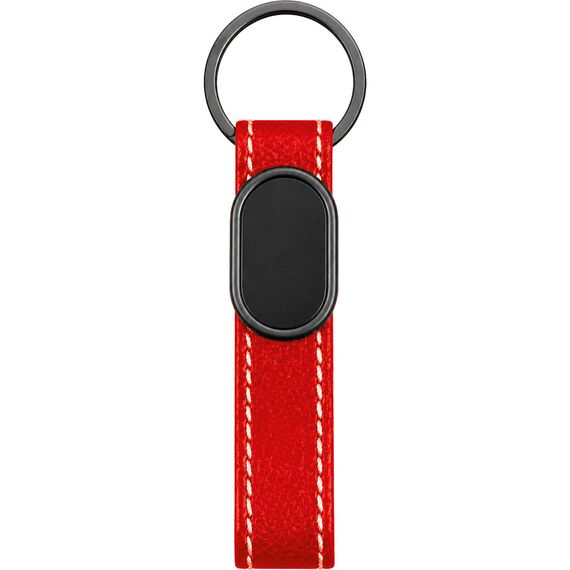 Promosyon ET-AN-4020 Çift Yön Anahtarlık Kırmızı 2 x 10,5 cm, Renk: Kırmızı, Ölçü: 2 x 10,5 cm 
