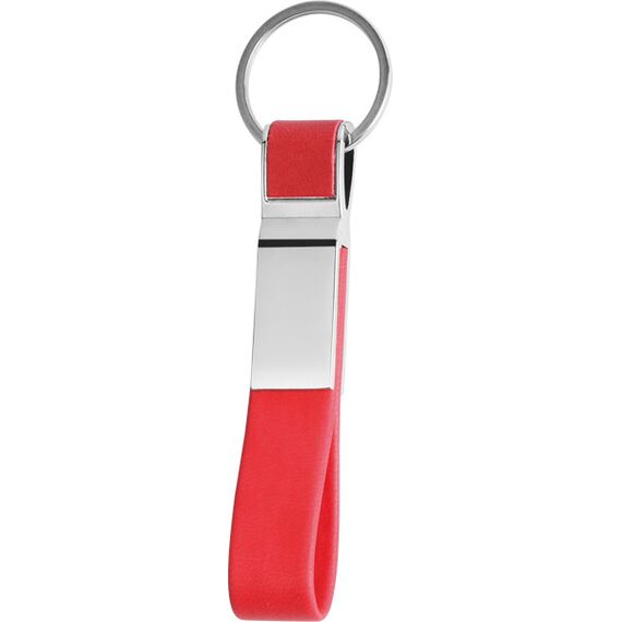 Promosyon ET-AN-5070 Çift Yön Anahtarlık Kırmızı 1,5 x 11,5 cm, Renk: Kırmızı, Ölçü: 1,5 x 11,5 cm 