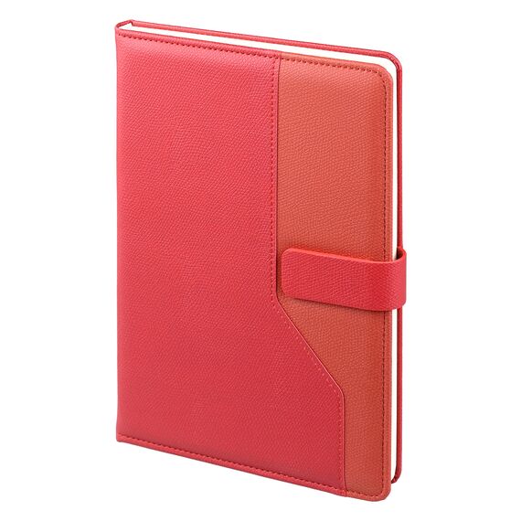 Promosyon YN-3126 Beştepe Tarihsiz Defter (15x21 cm) Kırmızı, Renk: Kırmızı 