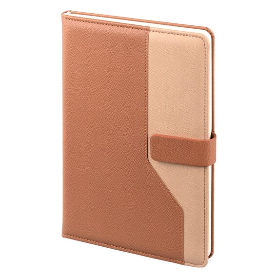 Promosyon YN-3126 Beştepe Tarihsiz Defter (15x21 cm) Kahverengi, Renk: Kahverengi 