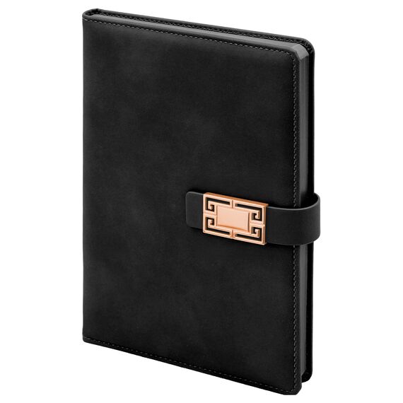 Promosyon YN-3125 Öveçler Tarihsiz Defter (15x21 cm) Siyah, Renk: Siyah 