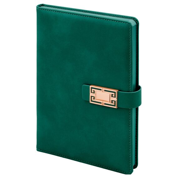 Promosyon YN-3125 Öveçler Tarihsiz Defter (15x21 cm) Yeşil, Renk: Yeşil 