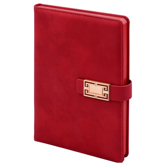 Promosyon YN-3125 Öveçler Tarihsiz Defter (15x21 cm) Kırmızı, Renk: Kırmızı 