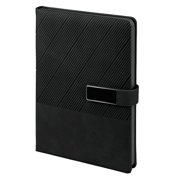 Promosyon YN-3124 Kavaklıdere Tarihsiz Defter (15x21 cm) Siyah, Renk: Siyah 