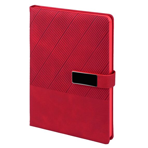 Promosyon YN-3124 Kavaklıdere Tarihsiz Defter (15x21 cm) Kırmızı, Renk: Kırmızı 