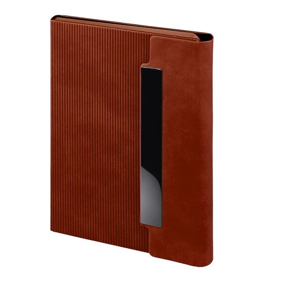 Promosyon YN-3123 Yıldız Tarihsiz Defter (15x21 cm) Kahverengi, Renk: Kahverengi 