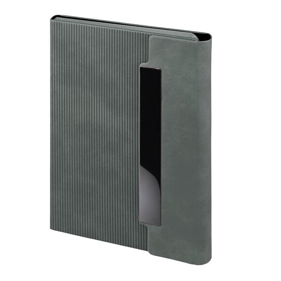Promosyon YN-3123 Yıldız Tarihsiz Defter (15x21 cm) Gri, Renk: Gri 