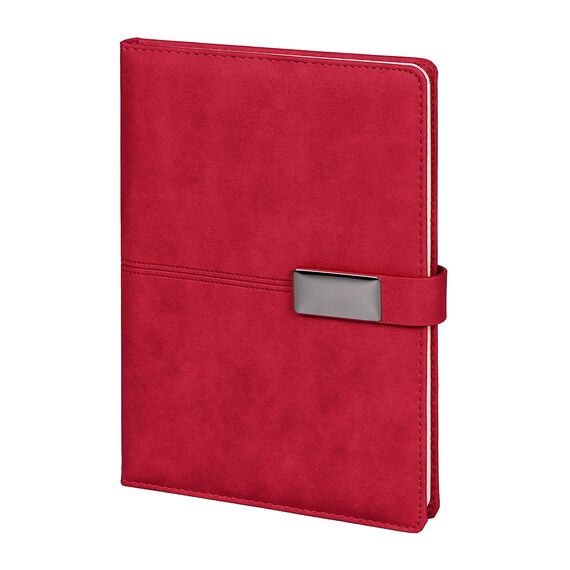 Promosyon YN-3122 Beysukent Tarihsiz Defter (15x21 cm) Kırmızı, Renk: Kırmızı 