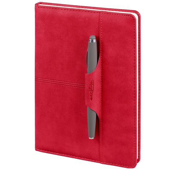 Promosyon YN-3121 Atakule Tarihsiz Defter (15x21 cm) Kırmızı, Renk: Kırmızı 
