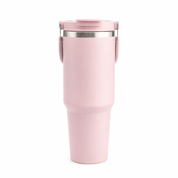 Promosyon YN-7947 İnebolu 1200 ml Termos Pembe, Renk: Pembe 