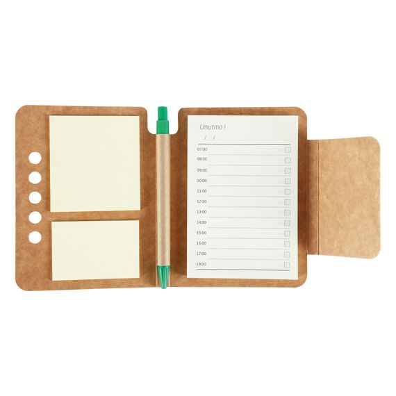 Promosyon YN-4692 Maya Post-Itli Notluk (10,7x14 cm) Kraft , görsel 2