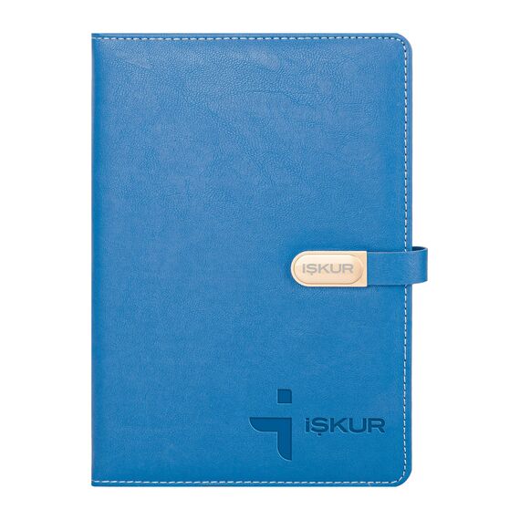 Promosyon YN-3105 Beytepe Tarihsiz Defter (15x21cm) Mavi, Renk: Mavi 