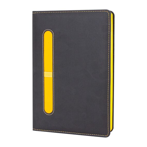 Promosyon YN-3104 Eymir Tarihsiz Defter (15x21 cm) Sarı, Renk: Sarı 