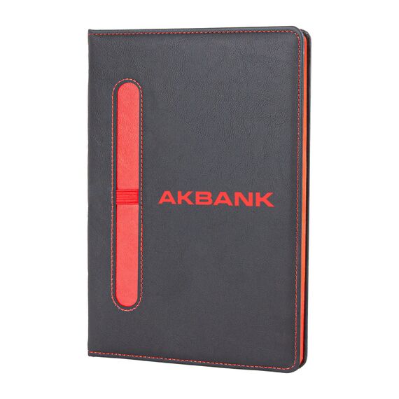 Promosyon YN-3104 Eymir Tarihsiz Defter (15x21 cm) Kırmızı, Renk: Kırmızı 