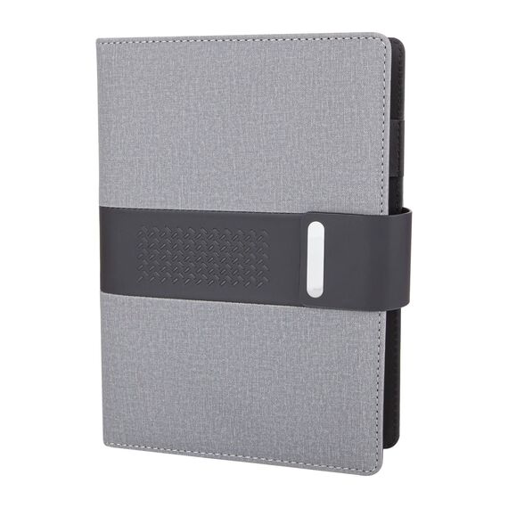 Promosyon YN-3093 Kalaba Organizer Ajanda (18x21,5cm) Gri, Renk: Gri 