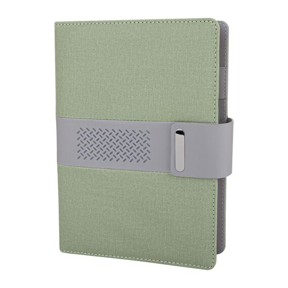 Promosyon YN-3093 Kalaba Organizer Ajanda (18x21,5cm) Yeşil, Renk: Yeşil 