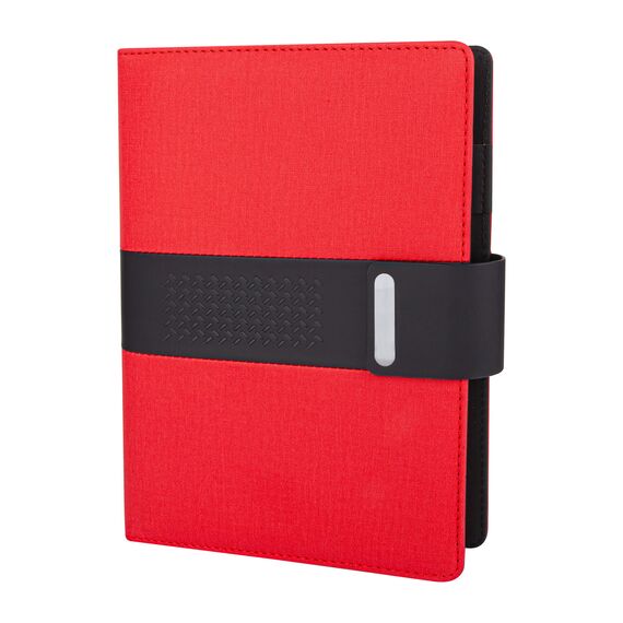 Promosyon YN-3093 Kalaba Organizer Ajanda (18x21,5cm) Kırmızı, Renk: Kırmızı 