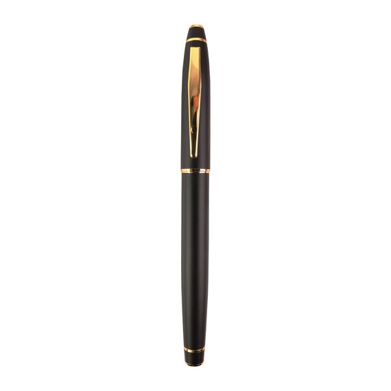 Promosyon YN-4015 İpsala Metal Roller Kalem Siyah, Renk: Siyah 