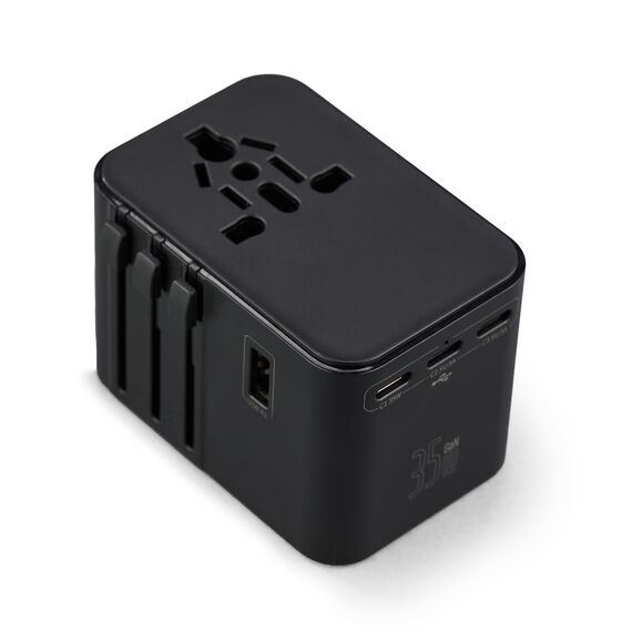 Promosyon YN-2686 Ardıç Seyahat Adaptörü Siyah , görsel 2